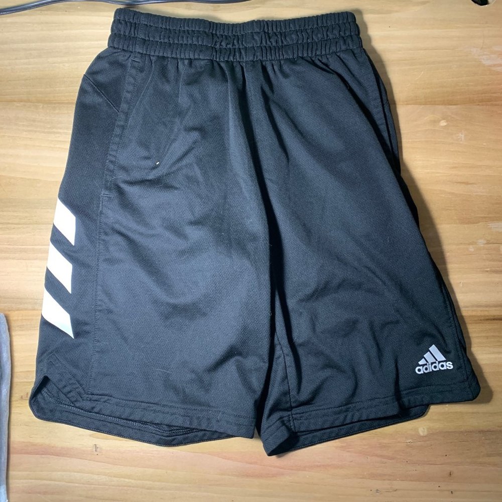 adidas Boys Black Shorts